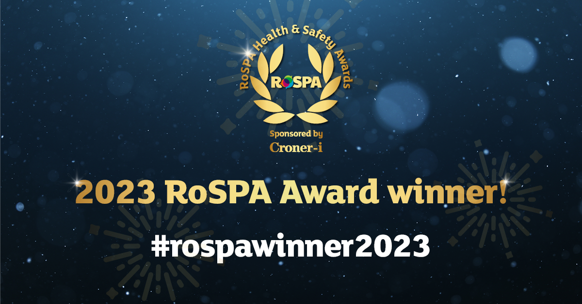 Westgrove Wins RoSPA Gold Award 2023